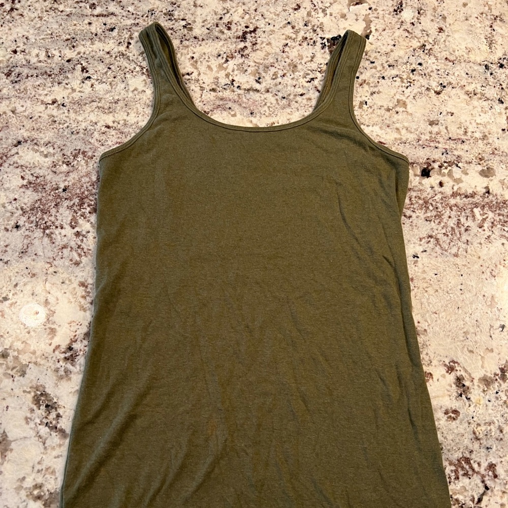 Army Green Tank Top